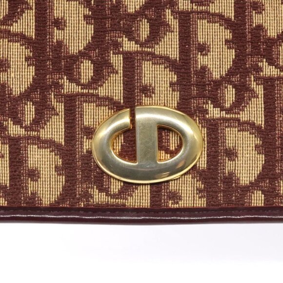 Christian Dior Trotter Canvas Chain Shoulder Bag - Picture 14 of 16